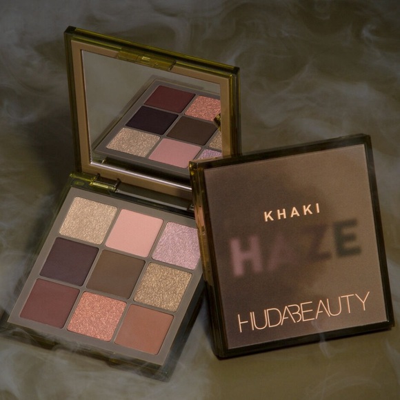 Huda Beauty Haze Obsessions Eyeshadow Palette - Khaki - Picture 1 of 4